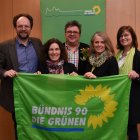 Feiler, Müller und Heußner Grüne Kandidaten